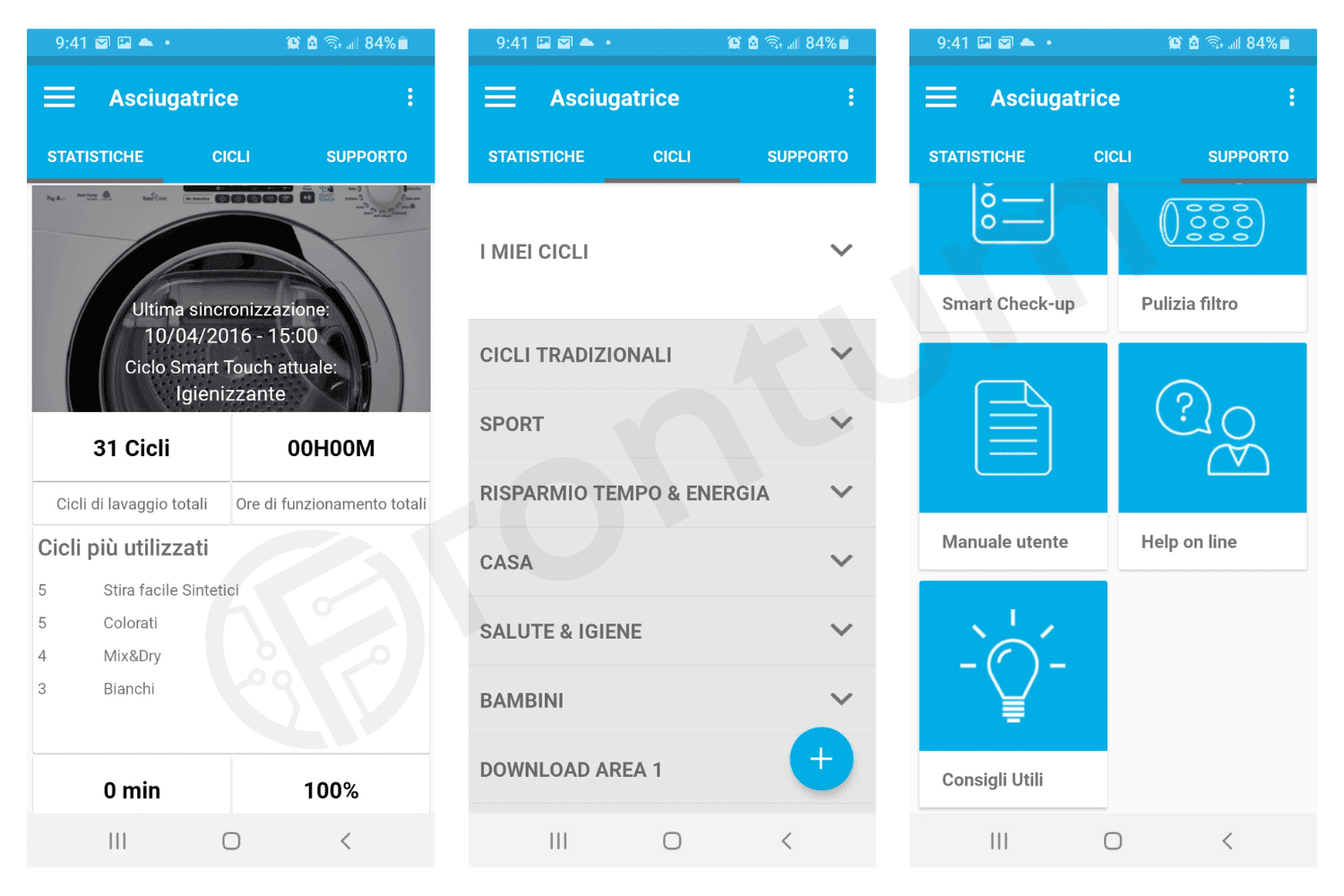 asciugatrici-Candy-SimplyFi-app1