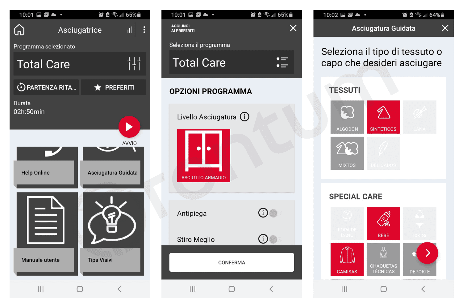 asciugatrici-Hoover-Wizard-app3